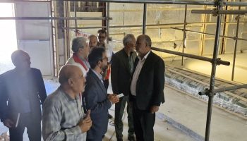 بازدید جناب اقای صباغیان نماینده مجلس شورای اسلامی