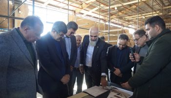 بازدید استاندار استان یزد از سالن اجلاس هتل کارخانه سعادت