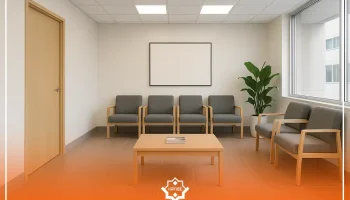رنگ مناسب اتاق انتظار